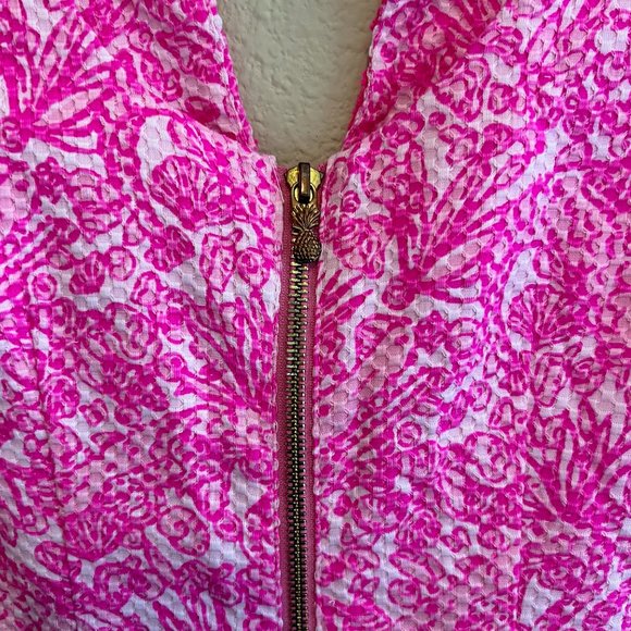 Lilly Pulitzer for Target Pink Sleeveless Shift Dress “See Ya Later” - Picture 4 of 5